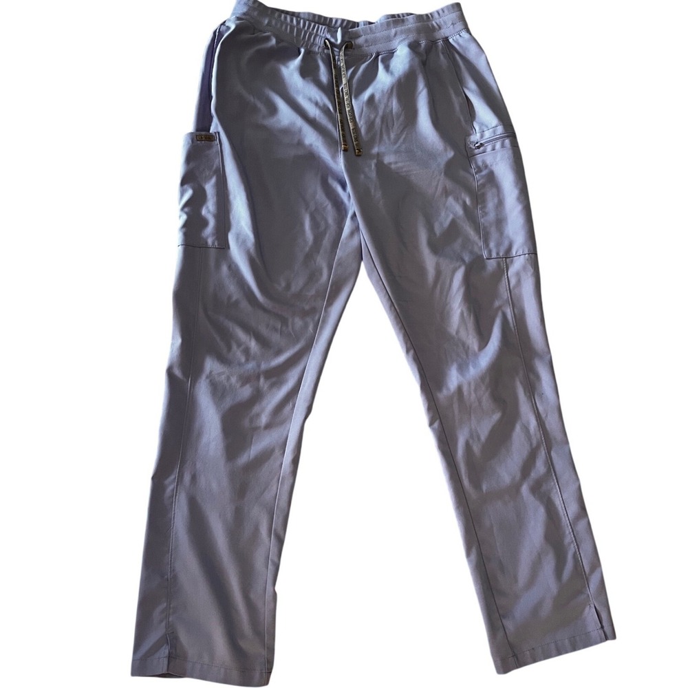 FIGS Casma Three-Pocket Scrub Pants Lavender Purple Straight Leg Medium Pristine